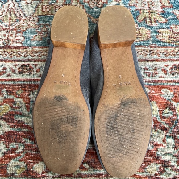Kelsi Dagger Lott suede wood block heels